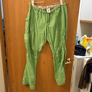 Koi Vibrant Green Straight Leg Pants